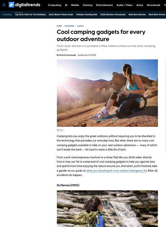 Cool Camping Gadgets For Every Outdoor Adventure